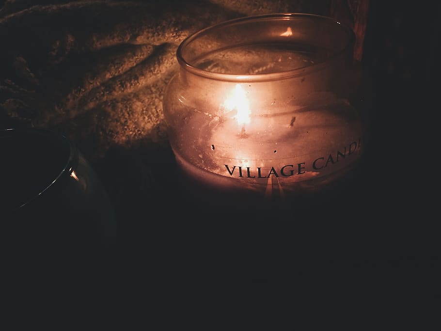 candle, dark, light, fire, flame, night, holiday, candlelight HD wallpaper