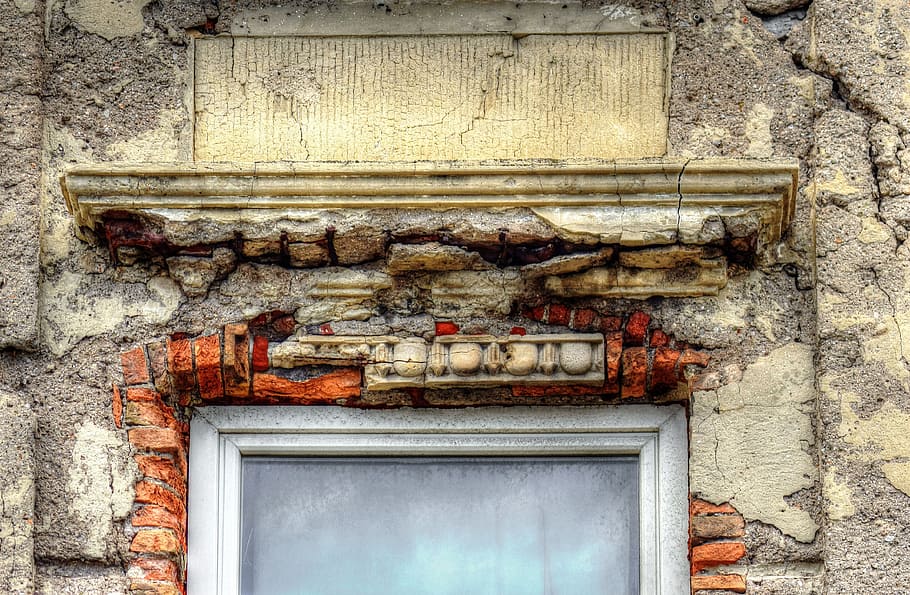 Window, Facade, Expired, Old, Expiration, brick, architecture HD wallpaper