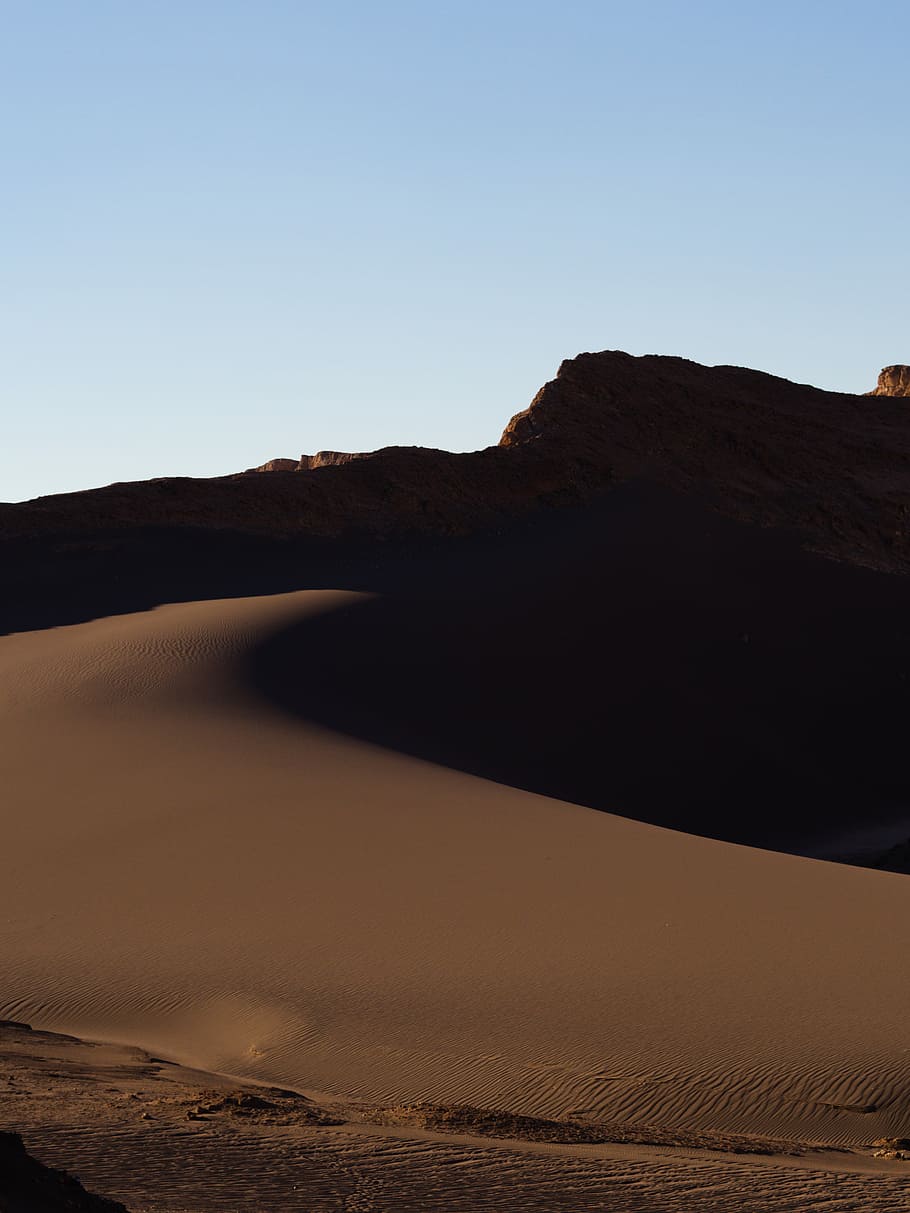 photo of brown desert during golden hour, desert ground, landscape HD wallpaper