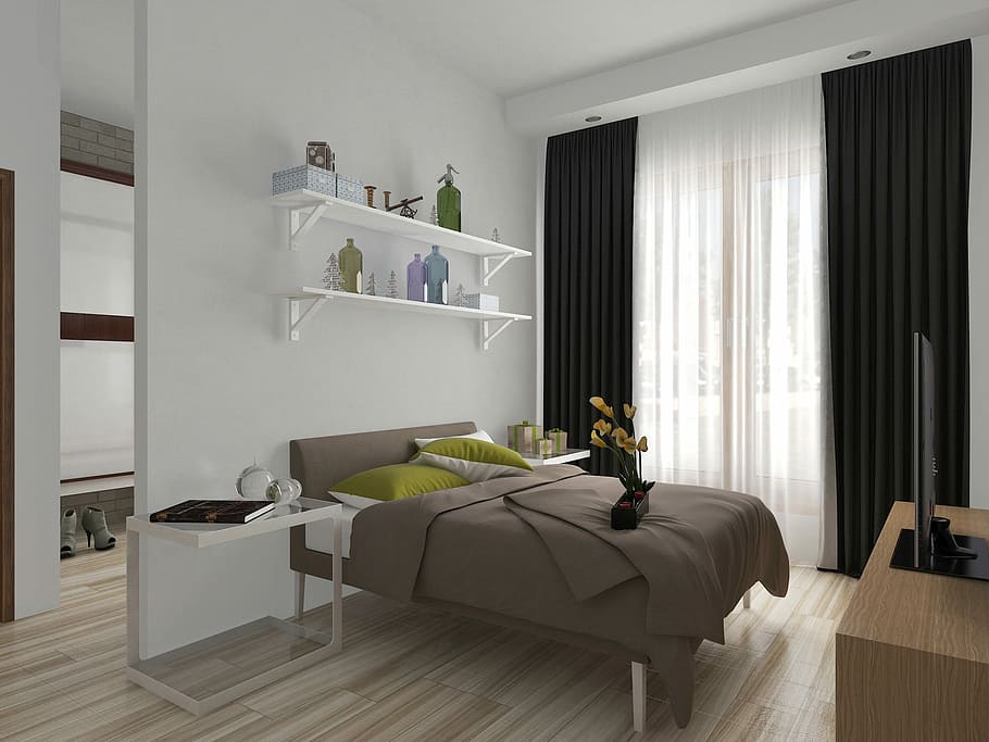 bedding, indoor, furniture, domestic room, home interior, indoors HD wallpaper