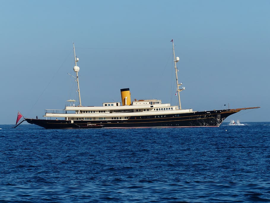 Ship, Yacht, Steamer, Boot, Sea, water sports, ocean, shipping HD wallpaper