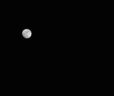 full moon wallpaper, dark, space, distant, black, night, star HD wallpaper