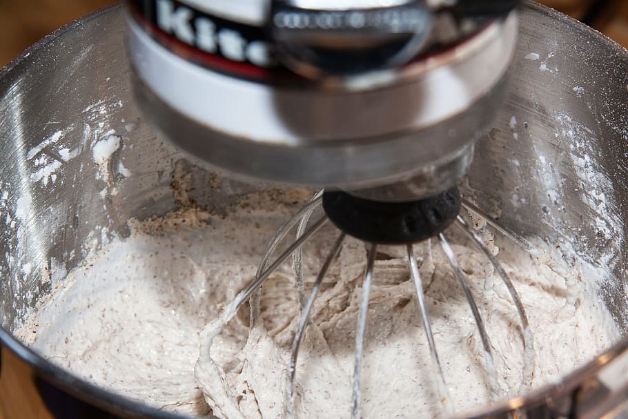 stirring device, bake, christmas baking, dough, preparation HD wallpaper