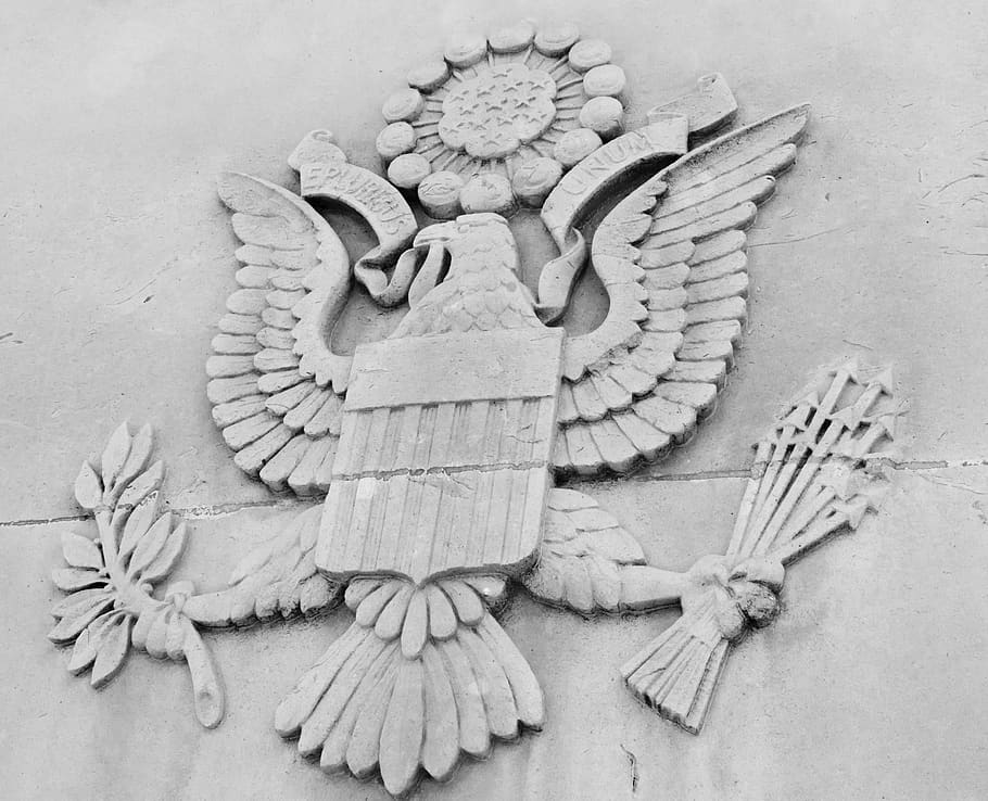 america, american, eagle, great, seal, united, states, memorial, HD wallpaper