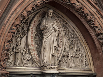 jesus, statue, religion, christ, religious, christianity, faith HD wallpaper