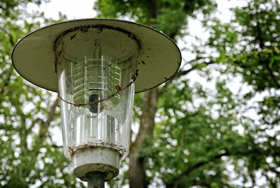lantern, lighting, old, lamp, street lamp, retro, metal, low angle view HD wallpaper