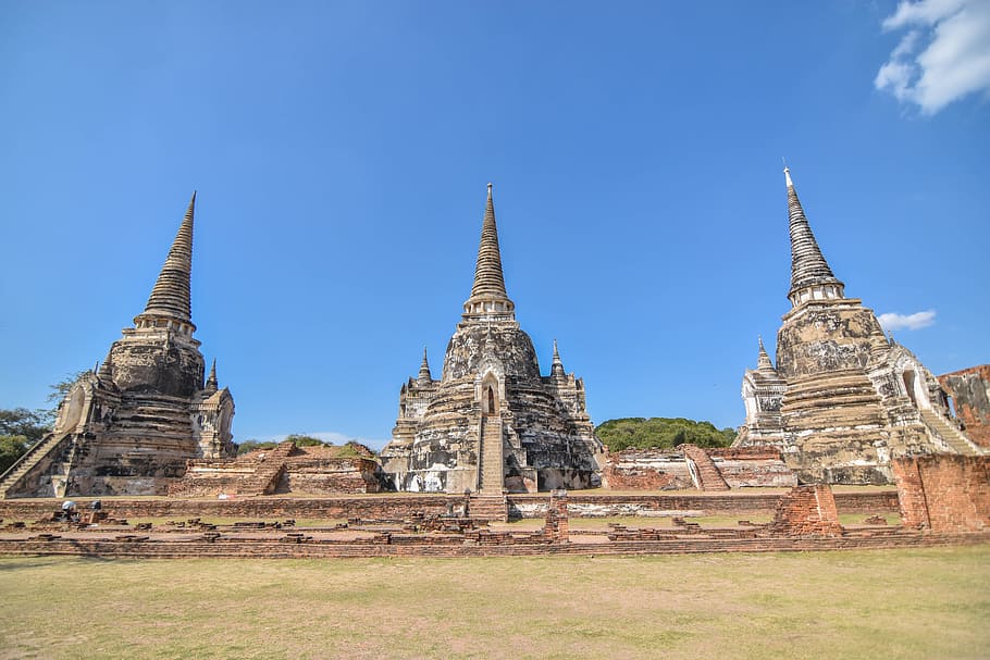 Ayutthaya, Ancient, Measure, Art, ayutthaya historical park, HD wallpaper