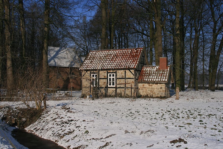 Backhaus, Winter, Snow, Wintry, White, cold, customs, cold temperature HD wallpaper