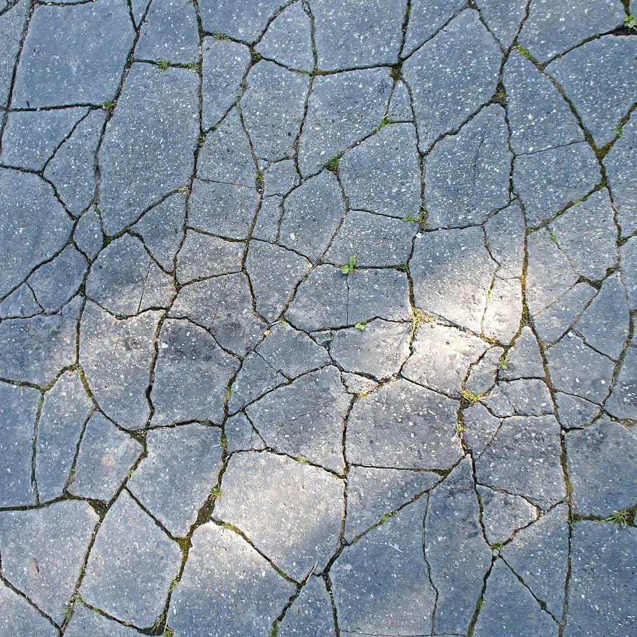 Structure, Texture, Background, Fissures, asphalt, surface HD wallpaper
