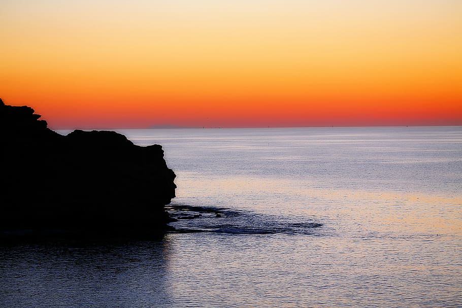 Sun, Survey, Sunrise, Light, Morning, landscape, sea, mountains HD wallpaper