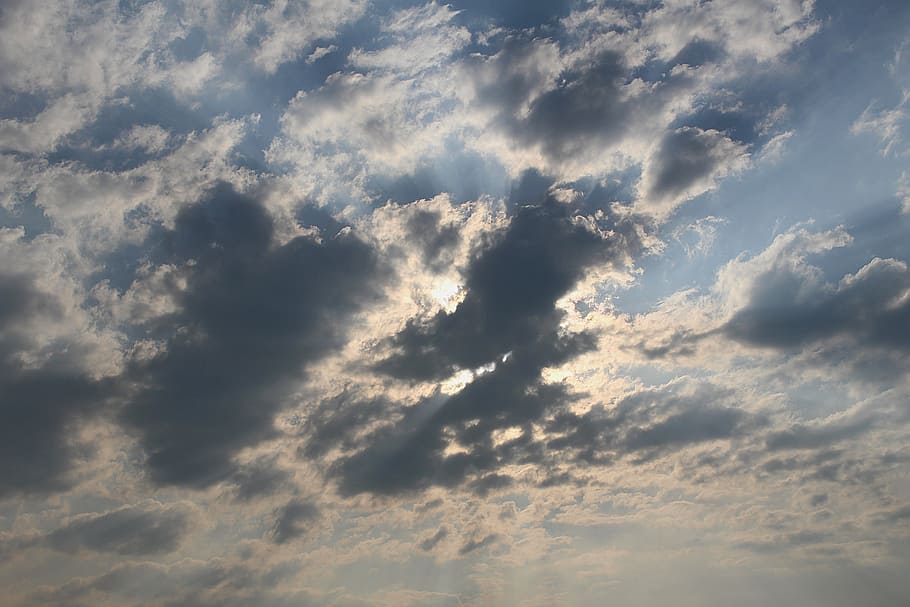 sky, clouds, clouds form, dark clouds, cloud - sky, beauty in nature HD wallpaper