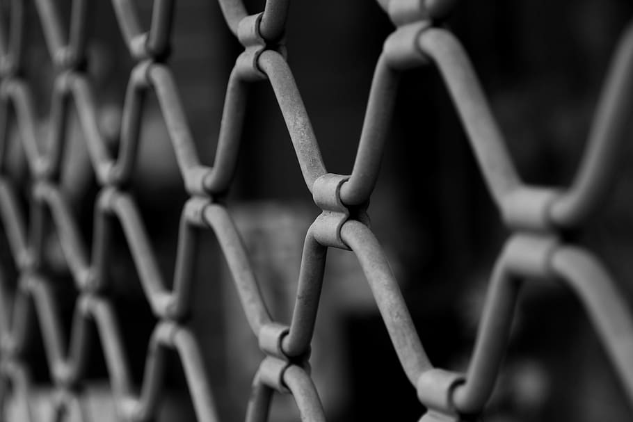 gray steel fence, Grating, White, Pattern, Wall, black, window HD wallpaper