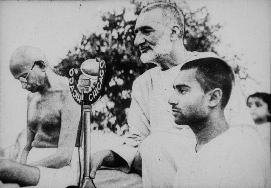 In photos When Gandhi met Charlie Chaplin and recommended a new diet for  Netaji Bose