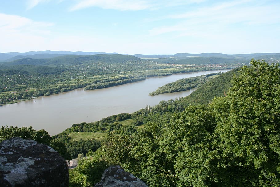 danube, river, visegrád, beauty in nature, scenics - nature HD wallpaper