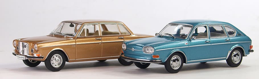 volvo, vw, collect, model, oldtimer, models, model cars, leisure HD wallpaper