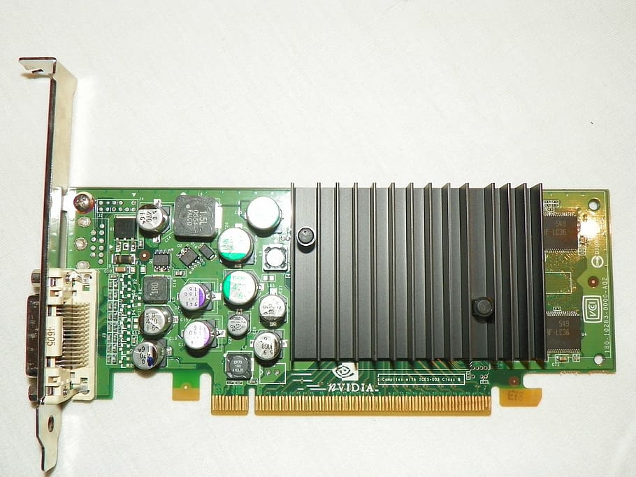 video card, computers, fix, pc, technology, connection, green color HD wallpaper