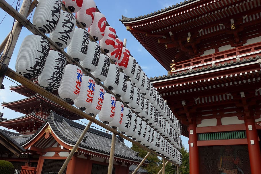 asakusa, senso-ji temple, tourism, built structure, architecture, HD wallpaper