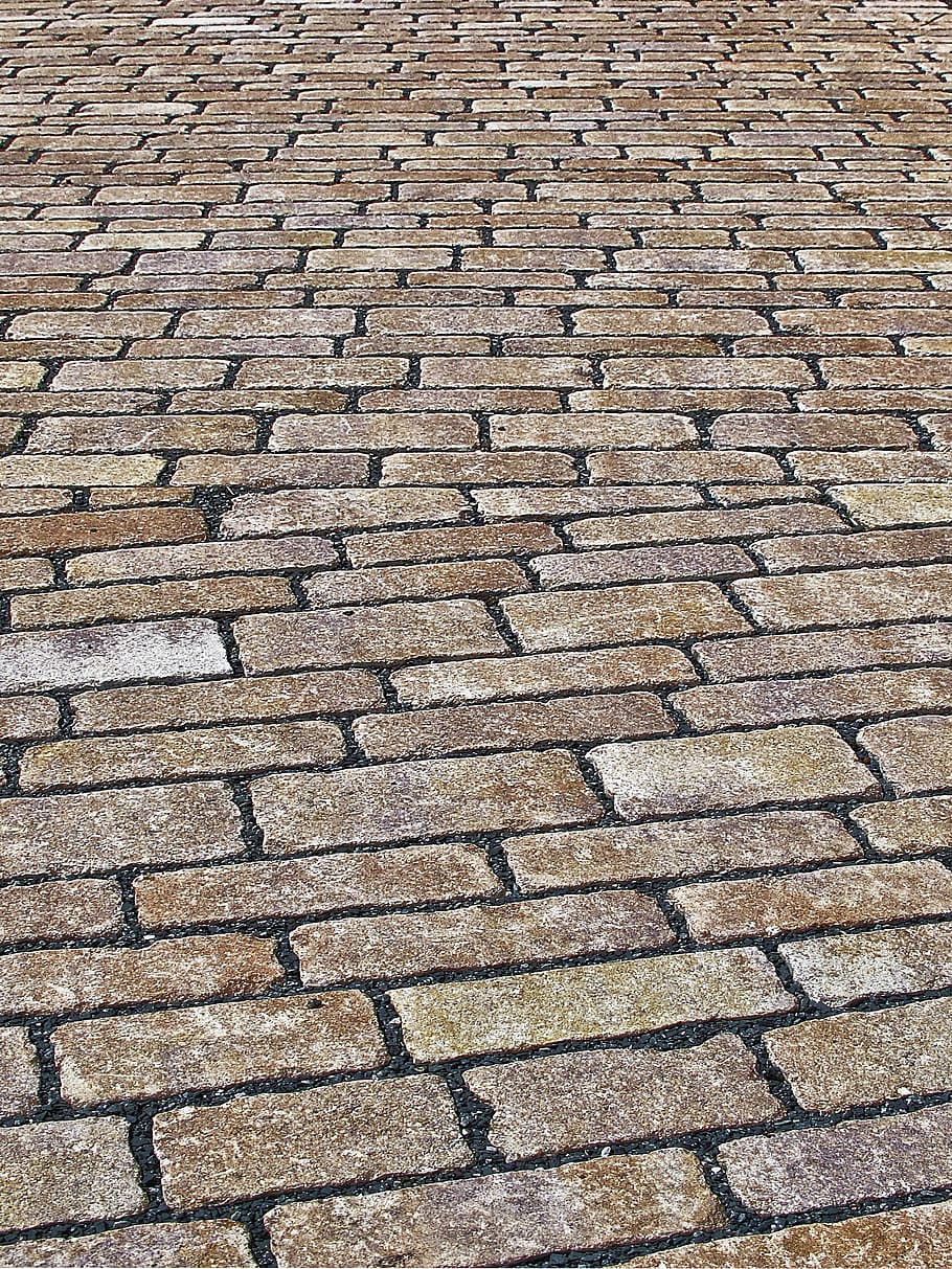 patch, paving stone texture, paving stones, paved, background HD wallpaper