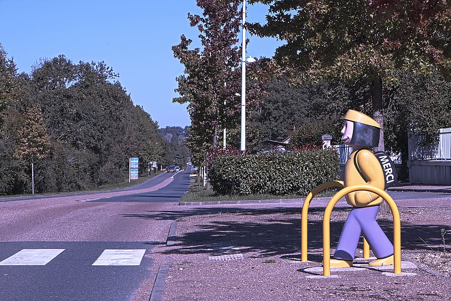 crosswalk, schoolboy, children, security, street, road, city HD wallpaper