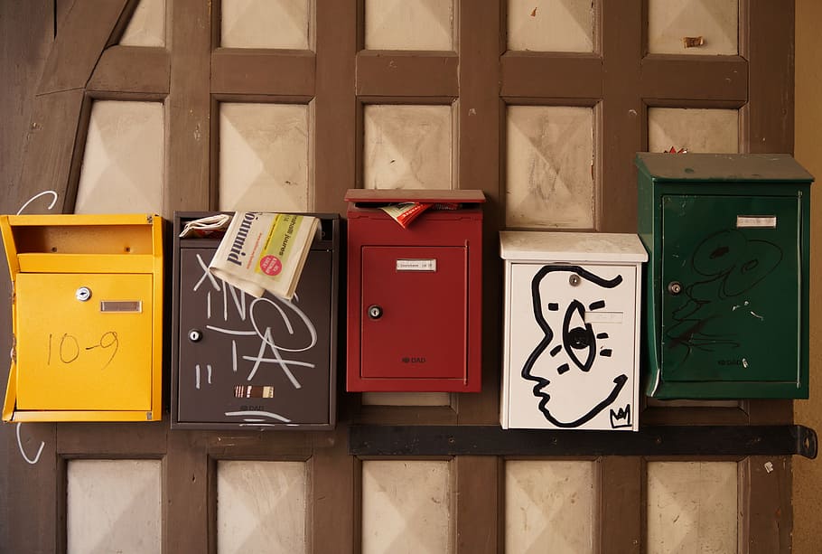 mail, mailbox, newspapers, letters, spam, envelope, correspondence HD wallpaper