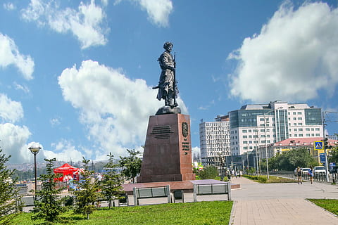 irkutsk, monument, architecture, sculpture, statue, human representation HD wallpaper