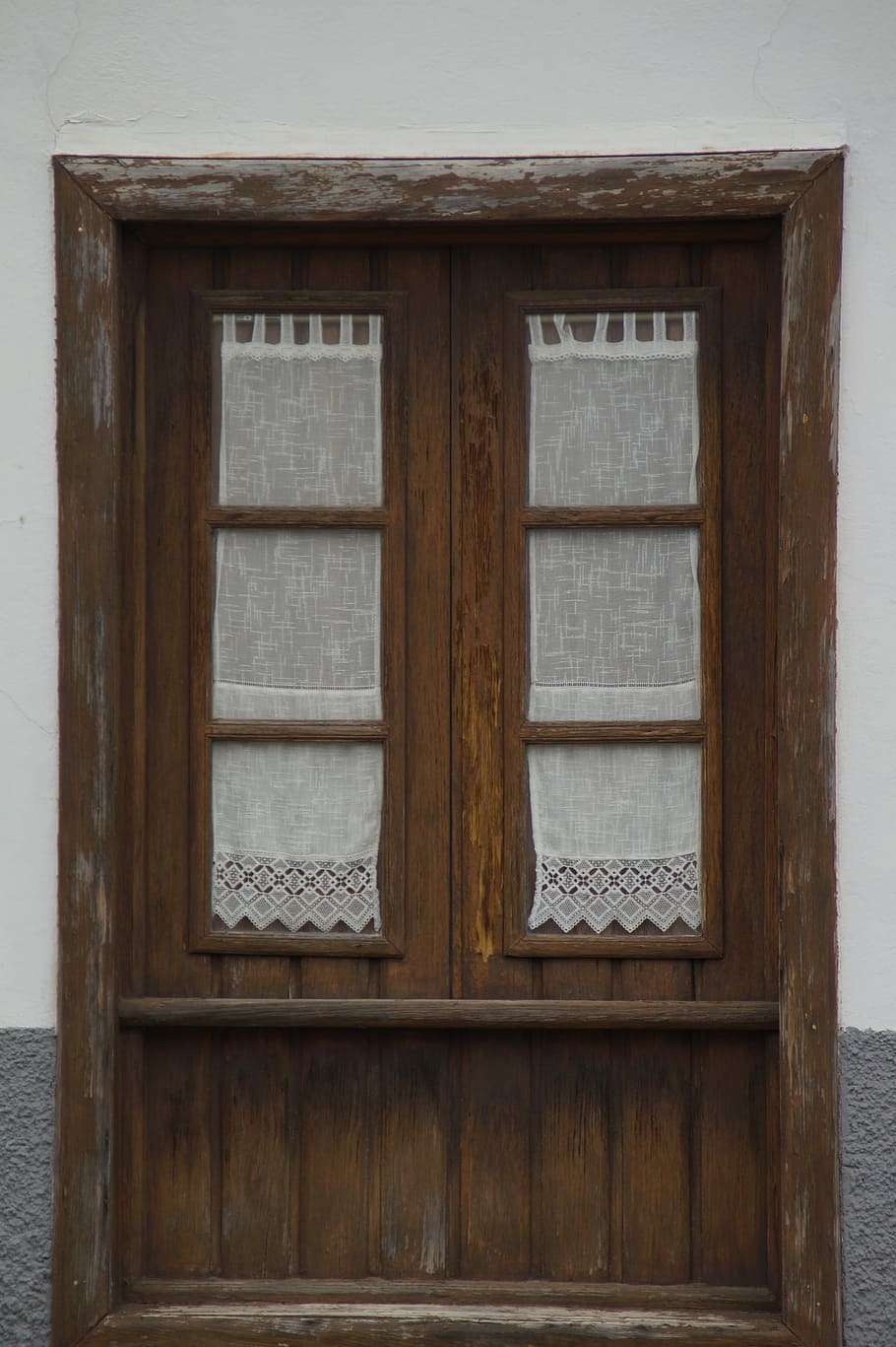 Window, Curtains, Old, Historically, facade, live, nostalgic HD wallpaper