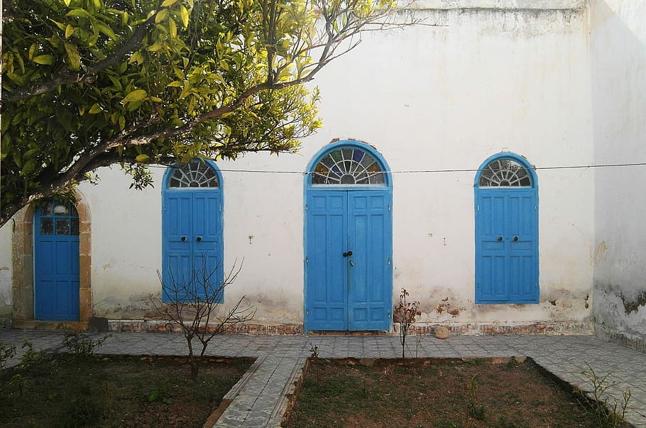 Morocco, Doors, Architecture, Building, marrakech, input, portal HD wallpaper