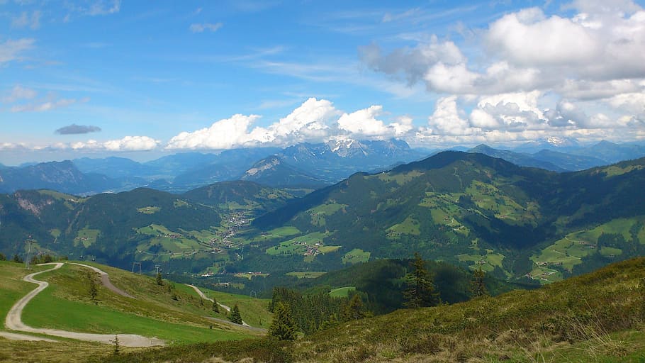 Mountains, Holiday, Sky, scenics, nature, beauty in nature HD wallpaper