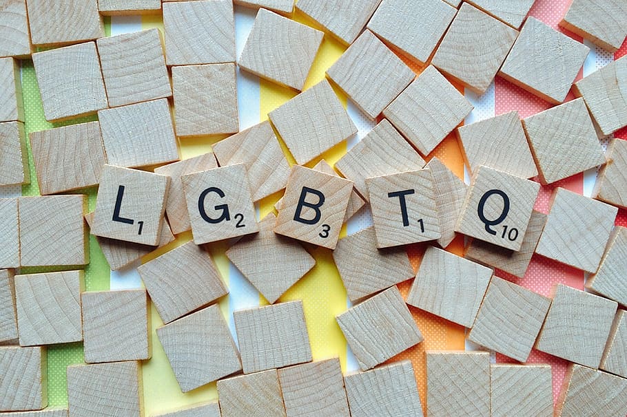 brown scrabble tile lot, Lgbtq, Equal, Equality, Pride, rights, HD wallpaper