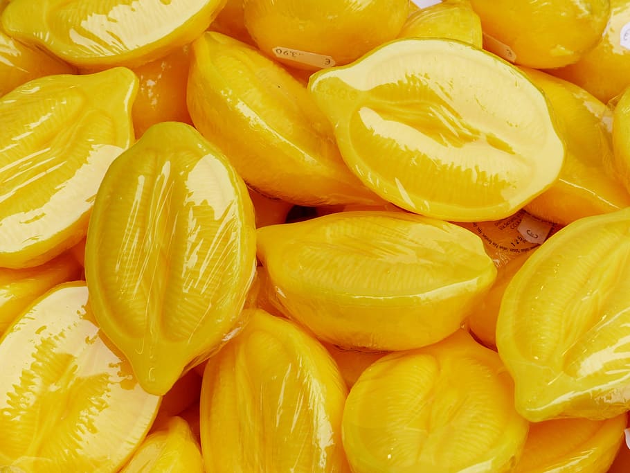 Soap, Lemon, Form, Lemons, Yellow, Packed, lemon form, colorful HD wallpaper