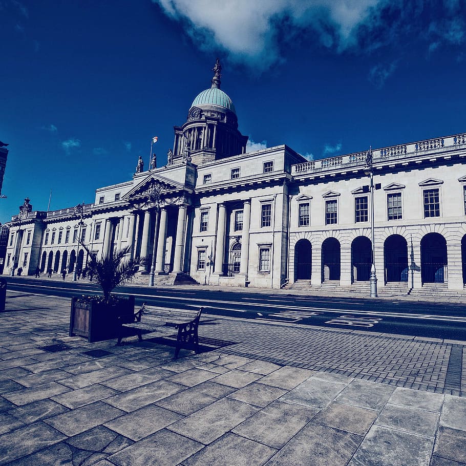 architecture, building, clouds, daylight, dome, landmark, landscape HD wallpaper
