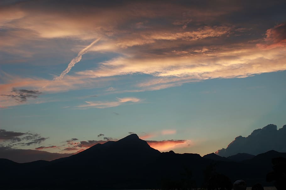 mountain peak, sky, mountain top, cloud, landscape, dom, summit HD wallpaper