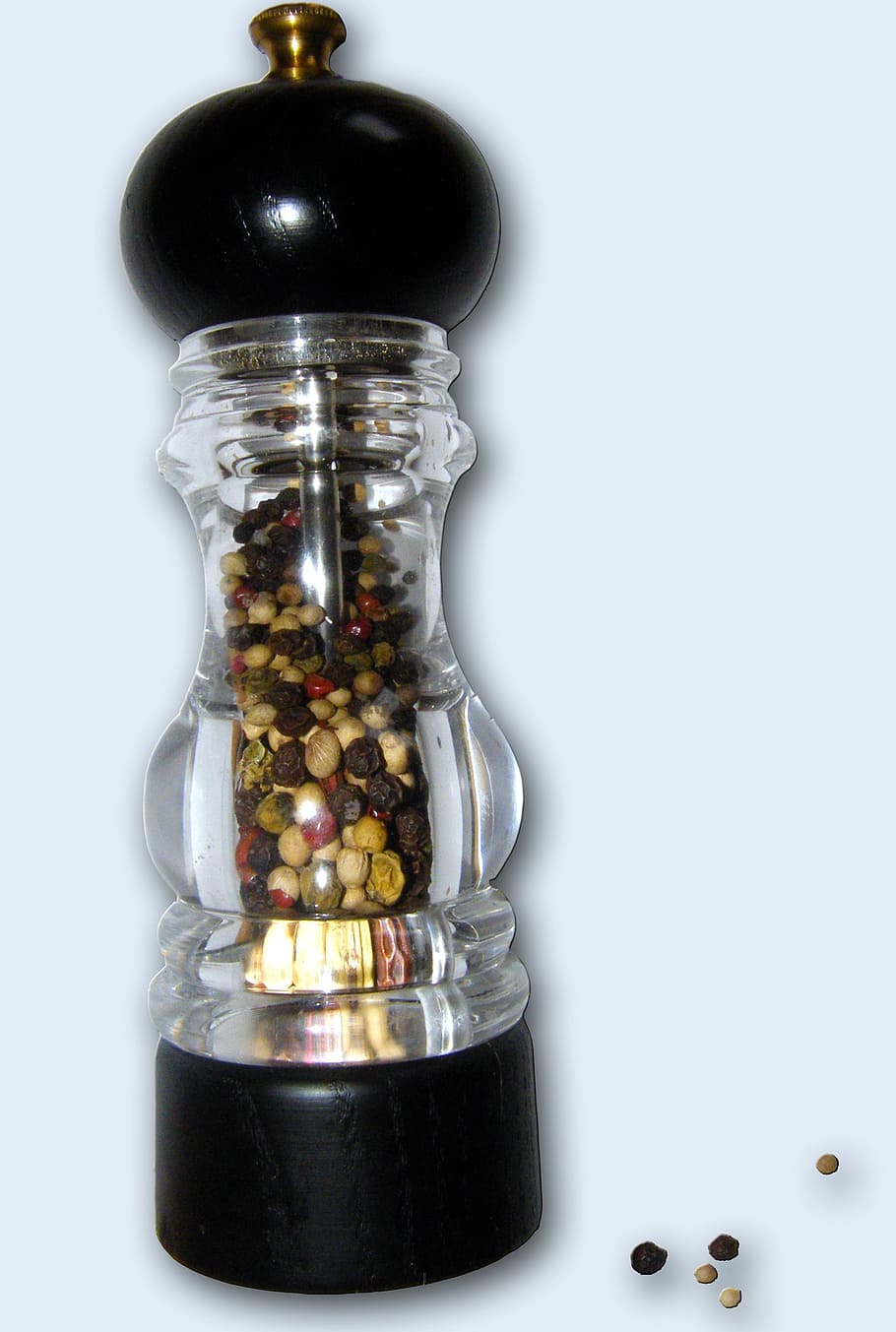 pepper mill, spice, sharp, spices, colorful pepper, black pepper HD wallpaper