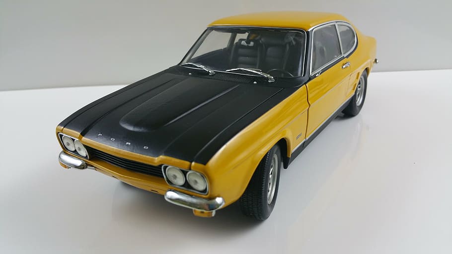 capri, auto, model, oldtimer, vehicles, model car, toys, land Vehicle HD wallpaper