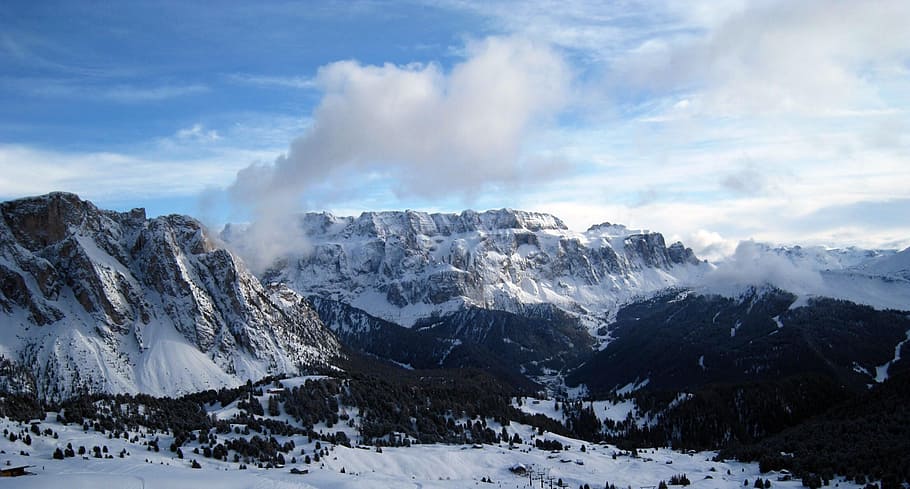 Alpine, Panorama, Mountains, alpine panorama, distant view HD wallpaper