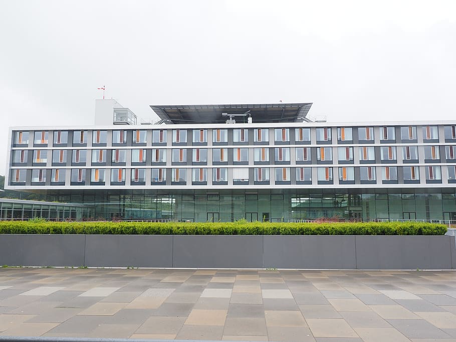 universitätsklinikum ulm, building, uni ulm, university, university ulm HD wallpaper
