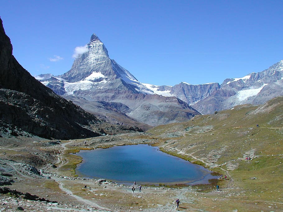 HD wallpaper: Zermatt, Matterhorn, Mountains, landscape, nature, swiss