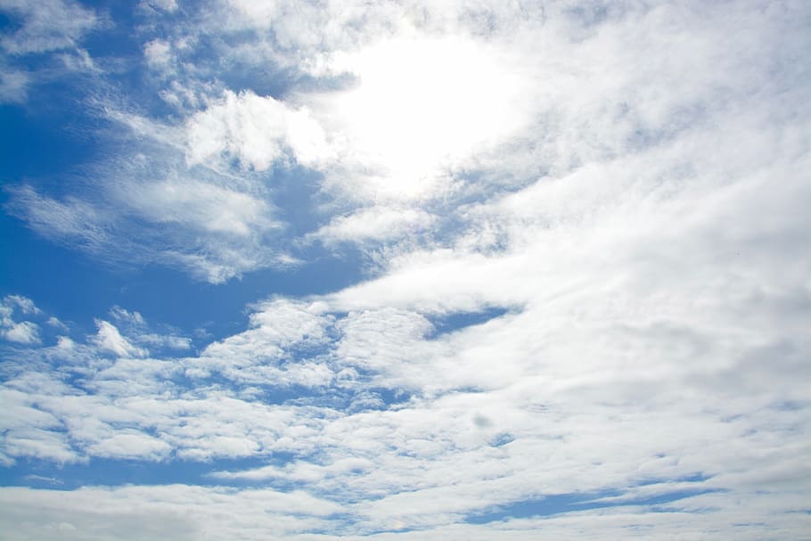 clouds, cloudy sky, white, blue, white clouds, cloud - sky HD wallpaper