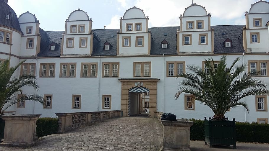 castle, neuhaus, paderborn, building exterior, built structure HD wallpaper