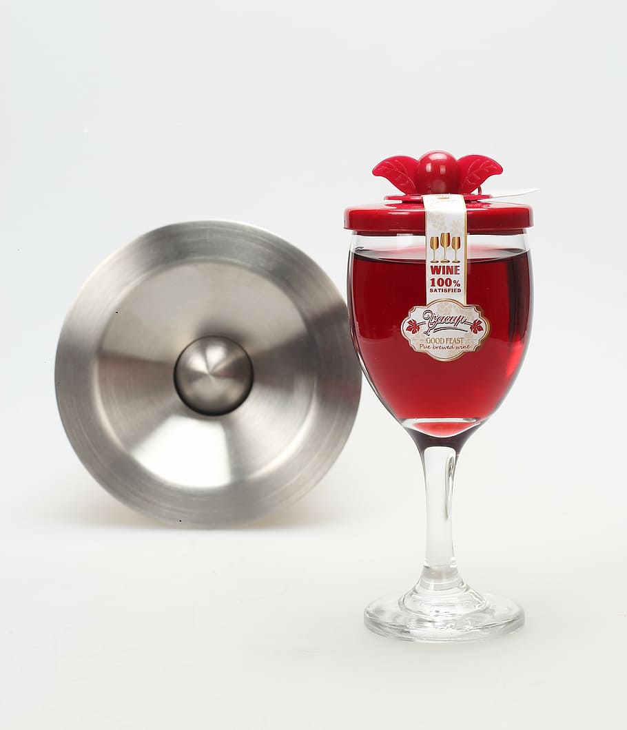 goblet, wine, goblet wine 4, red, white background, studio shot HD wallpaper