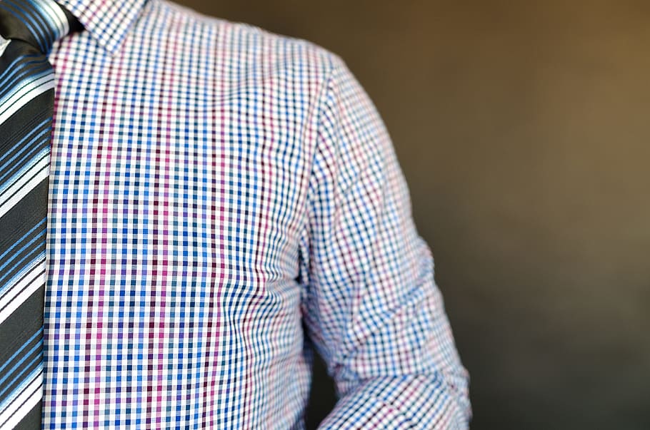 Man Wearing Multicolored Shirt, body, design, elegant, fabric HD wallpaper