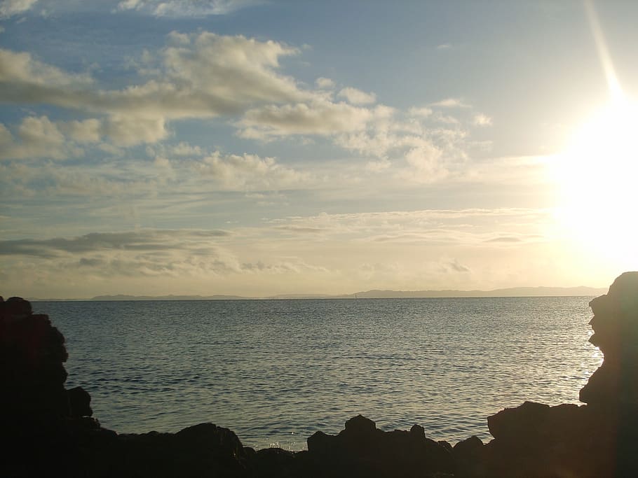 mar, sol, clouds, horizon, water, ocean, sky, sea, scenics - nature HD wallpaper