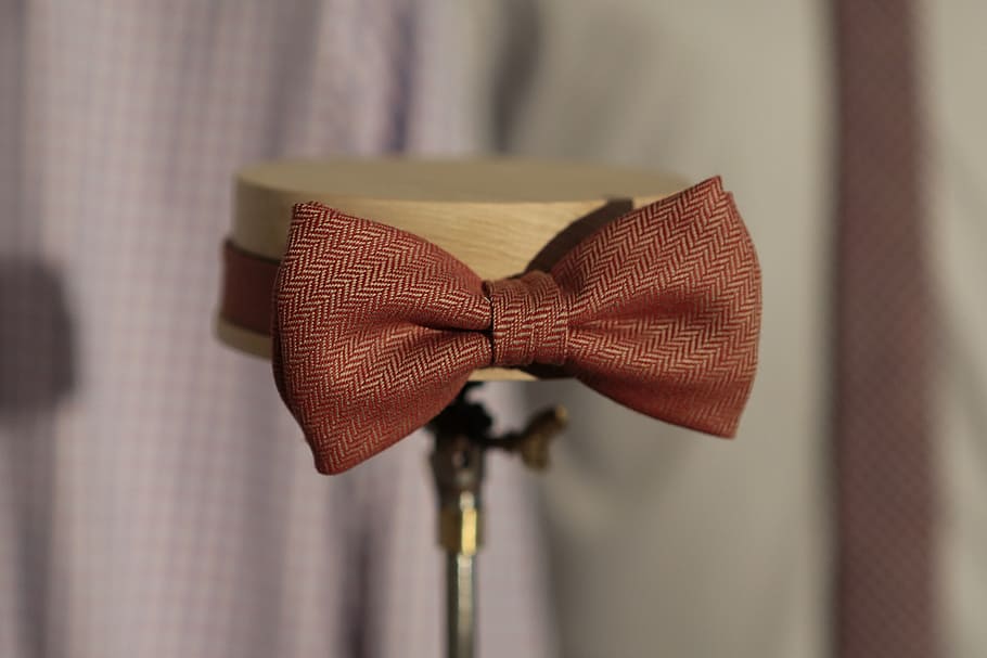 selective focus photograph of bow-accent headband, tie, howe, HD wallpaper