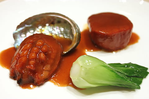 abalone, braised abalone, the original shell abalone, food HD wallpaper