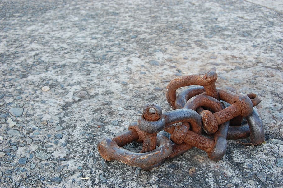 and for, rust, iron, sea, old, outdoors, beach, mooring, metal HD wallpaper