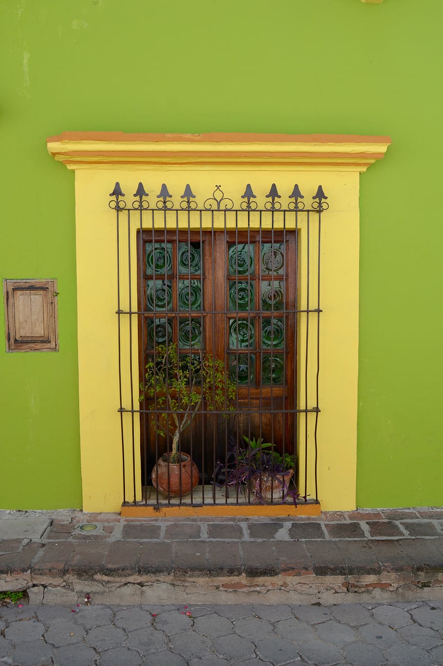 door, colonial, poplars, mexico, grating, built structure, architecture HD wallpaper