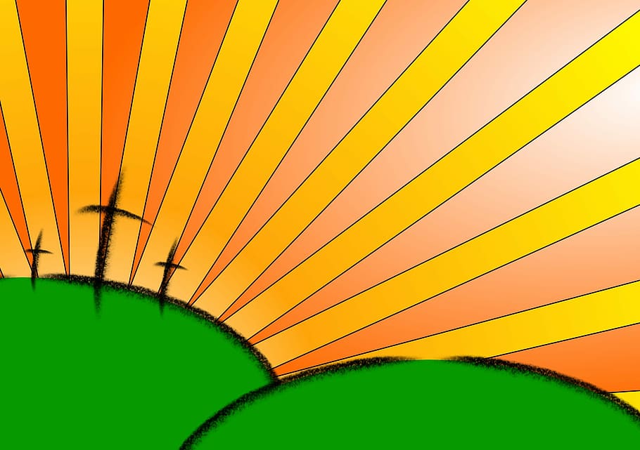 Easter, Cross, Sunburst, Christian, christianity, jesus, religion HD wallpaper
