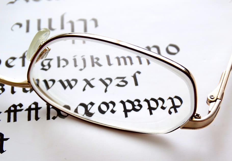 Reading Glasses, Elegant, see, metal, cute, shiny, reading aid HD wallpaper