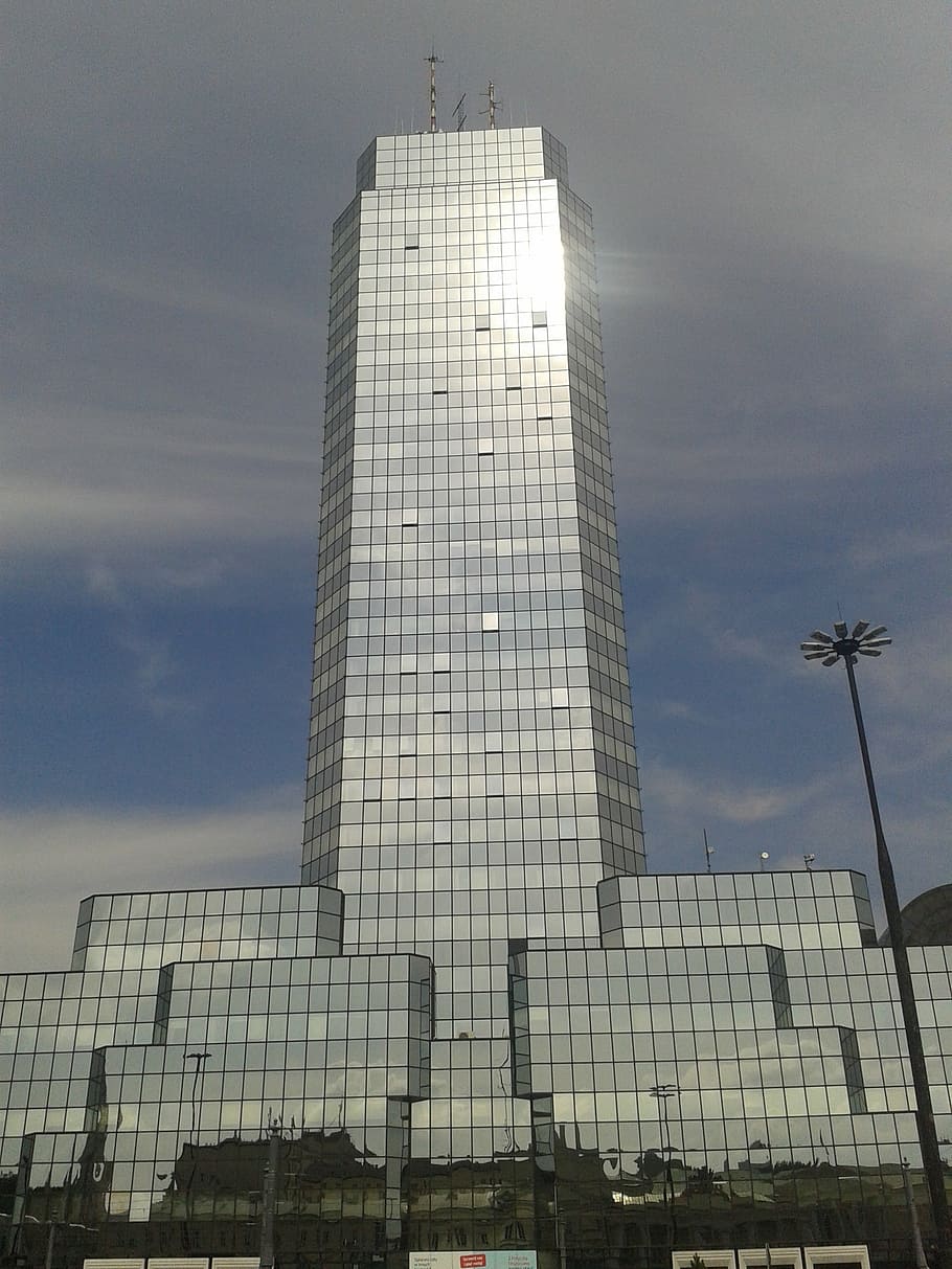 warsaw, poland, skyscraper, built structure, building exterior HD wallpaper