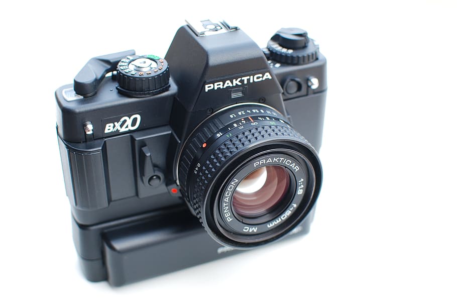 praktica, camera, lens, shutter, aperture, equipment, technology HD wallpaper